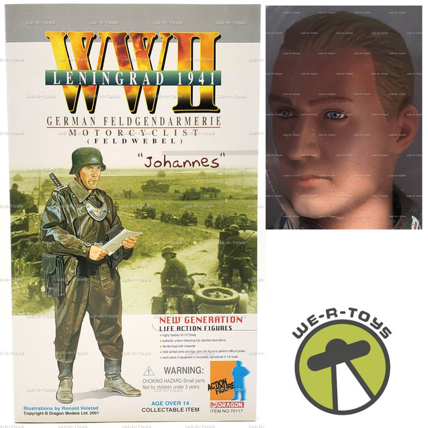 Dragon WWII Leningrad 1941 German Feldgendarmerie 'Johannes' Action Figure 2001