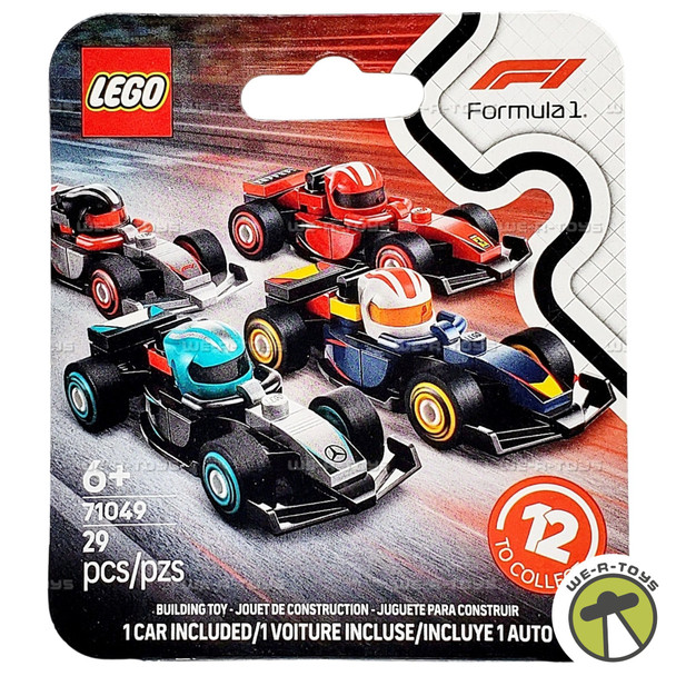 LEGO Formula 1 Race Car 29 Piece Building Set 71049