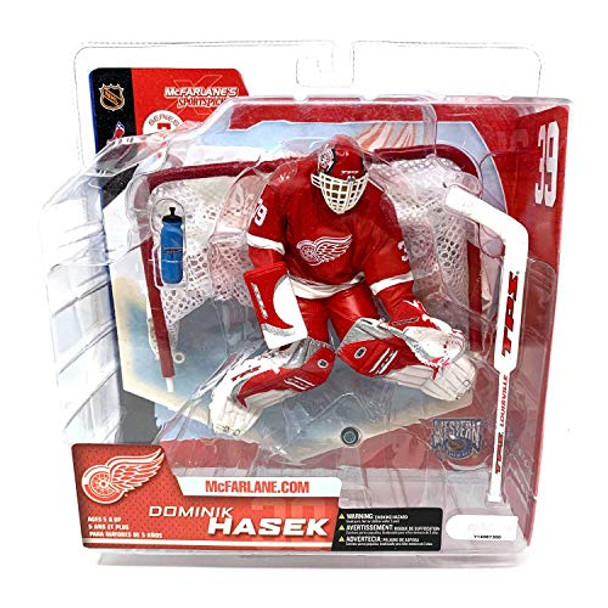 NHL McFarlane's Series 7 Figure Dominik Hasek with Red Jersey McFarlane Toys