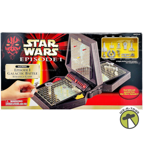 Star Wars Episode I Electronic Galactic Battle Strategy Game Battleship Tiger