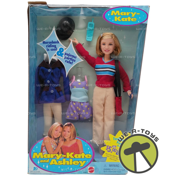 Mary-Kate and Ashley Mary-Kate Doll and Fashions Set Mattel1999 New 25877