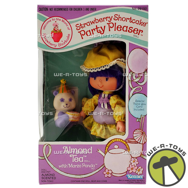 Strawberry Shortcake Party Pleaser Almond Tea Doll 1980 Kenner Item No. 29150