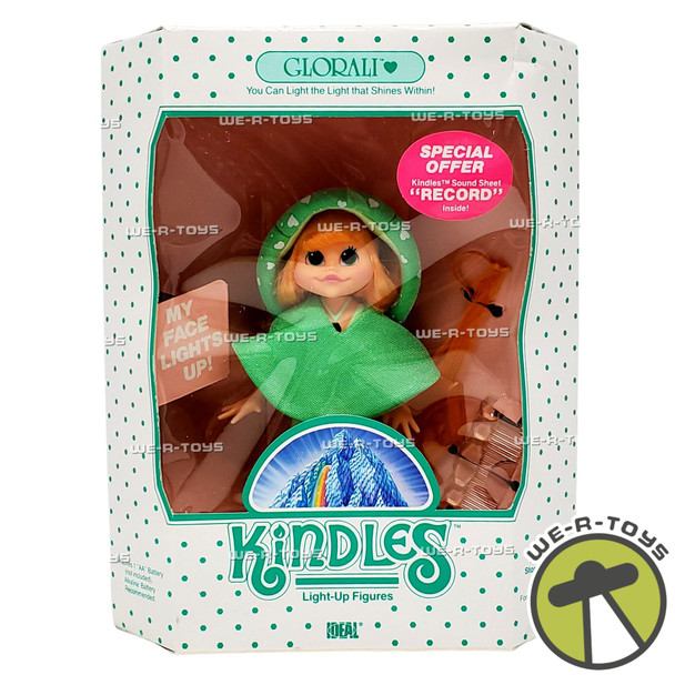 Kindles Glorali Light Up Figure with Accessories Vintage 1985 Ideal 8317 NEW