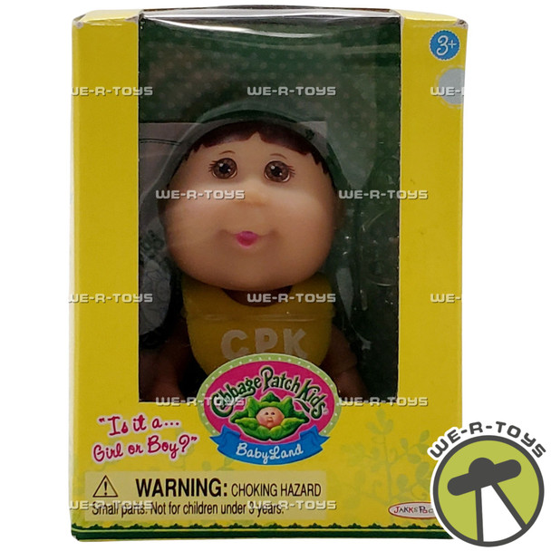 Cabbage Patch Kids Baby Land Brunette Gender Reveal Doll 51324 Jakks Pacific NEW