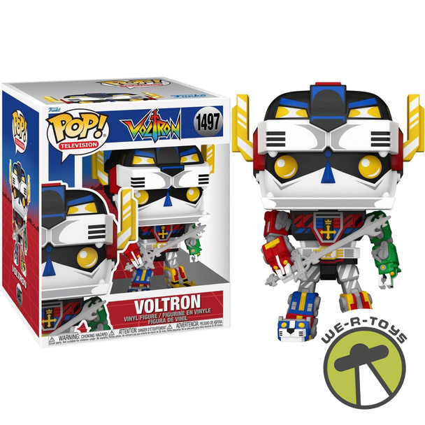 Funko Super Pop TV 1497 Voltron Vinyl Figure Retro