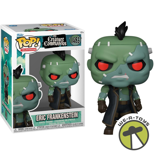 Funko Pop TV DC Creature Commandos 1483 Eric Frankenstein Vinyl Figure