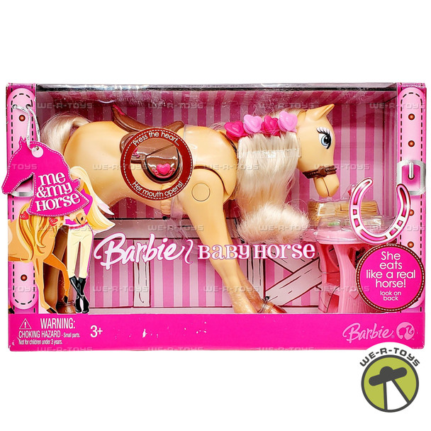 Barbie Baby Horse Playset 2006 Mattel K8593