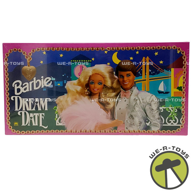 Barbie Dream Date Board Game 50688 Golden 1992 NEW