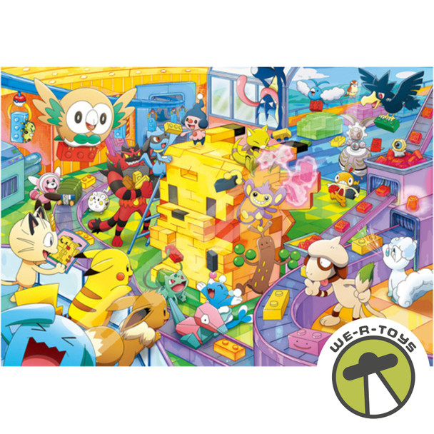 Pokémon Let's Make It Together Pikachu™ Blocks 1000 Piece Jigsaw Puzzle Ensky