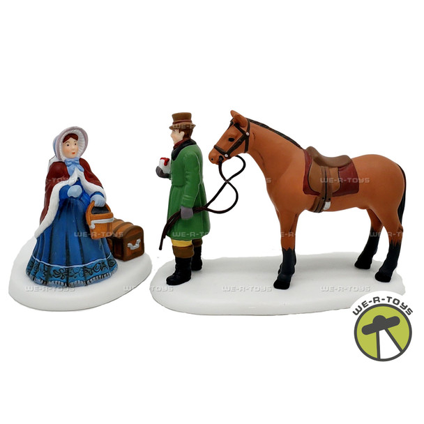 Dept 56 Dickens' Village Until We Meet Again Set of 2 #58414