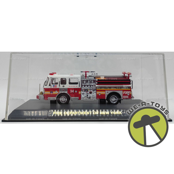 Code 3 Fire Department City Of New York Lafrance Pumper #34 Engine Vehicle 12139