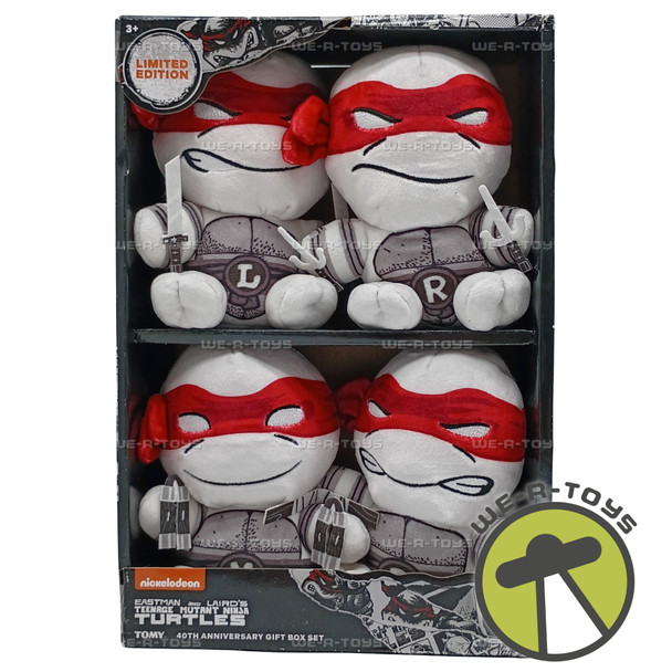 Teenage Mutant Ninja Turtles Eastman & Laird's Limited Edition 4 Plush Set 2024