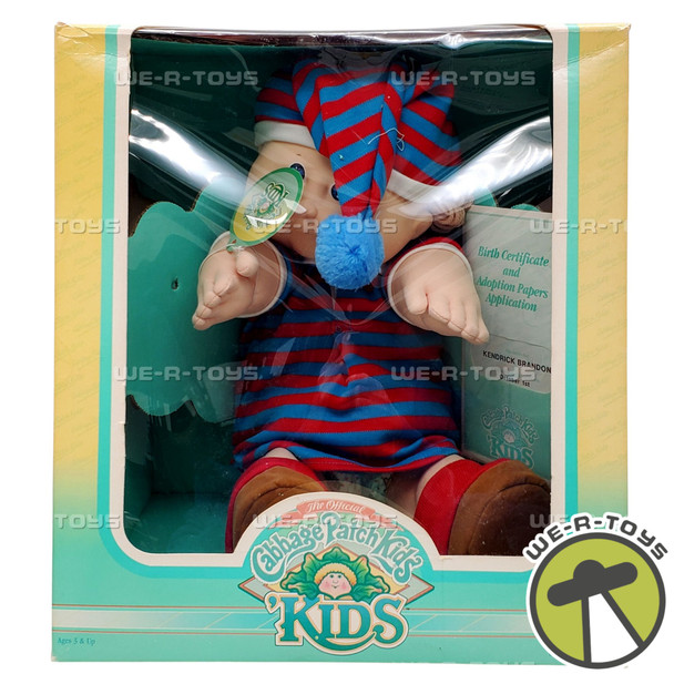 Cabbage Patch Kids Kendrick Brandon Doll 1987 Coleco Item No 3902 NEW
