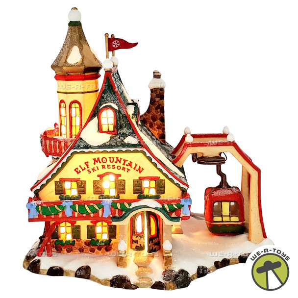 Dept 56 North Pole Series Elf Mountain Ski Resort Lighted #56700