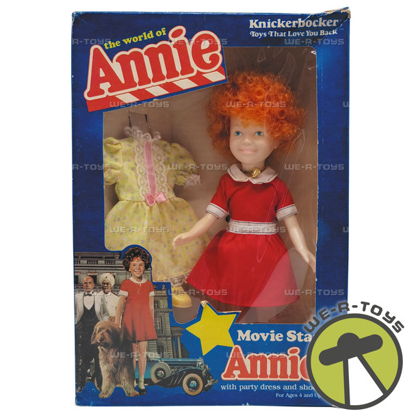 The World of Annie Movie Star Annie Doll 1982 Tribune Company 3836 Knickerbocker
