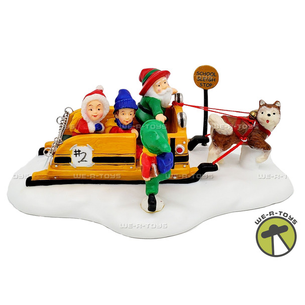Department 56 North Pole Series Elf Land School Sleigh Express 56837