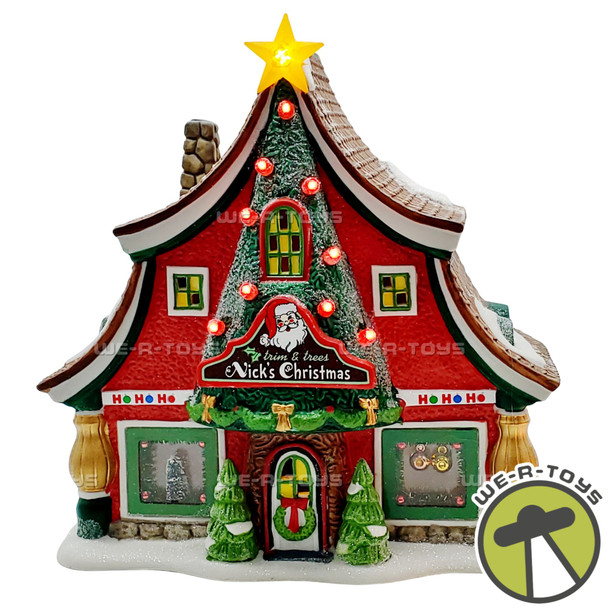 Department 56 Nick's Christmas Tree Sounds of Christmas Lighted Building 4049200