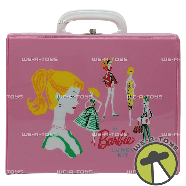 Barbie The Barbie Lunch Kit Vinyl Lunchbox Pink 1994 Mattel New