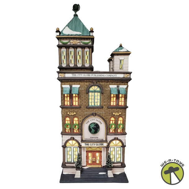 Dept 56 Christmas in the City The City Globe Publishing Lit #58883 CL