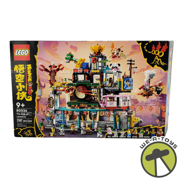 LEGO Monkie Kid The City Of Lanterns 2187 Piece Building Kit No. 80036