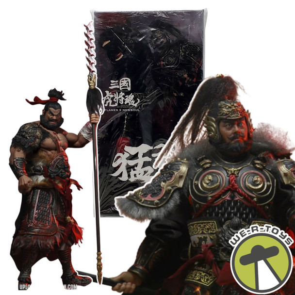 In Flames x New Soul Three Kingdoms Series Tiger General Zhang Yide Figure NEW