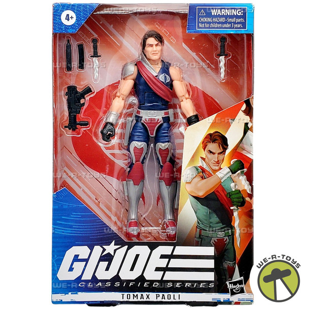 G.I. Joe Classified Series Tomax Paoli 44 Action Figure 2022 Hasbro F4022