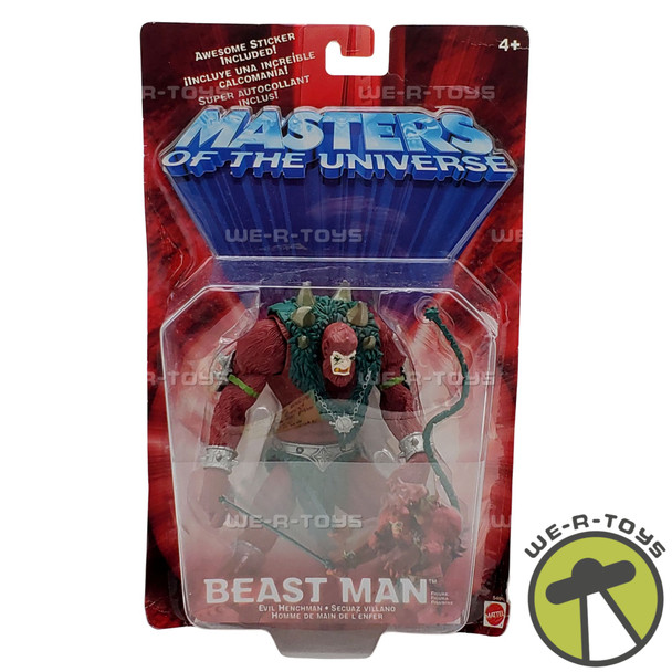 Masters of the Universe Beast Man Action Figure Mattel No. 54916 NEW
