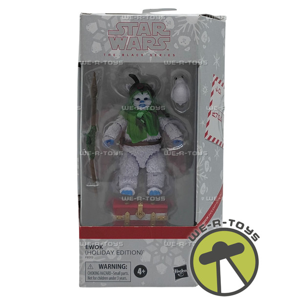 Star Wars The Black Series Ewok Holiday Edition Action Figure F8313 New