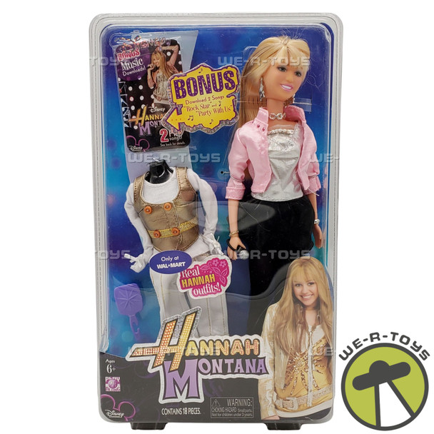 Disney Hannah Montana Fashion Collection Doll 2007 Play Along 20292 NEW