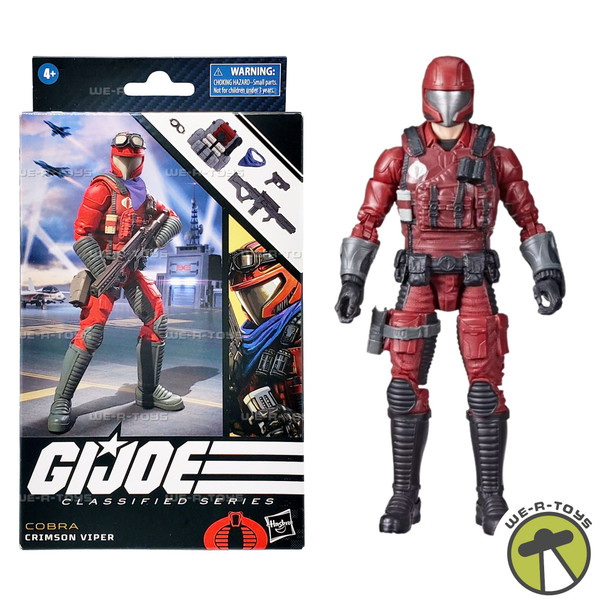 G.I. Joe Classified Series Crimson Viper Action Figure 2023 Hasbro F7468