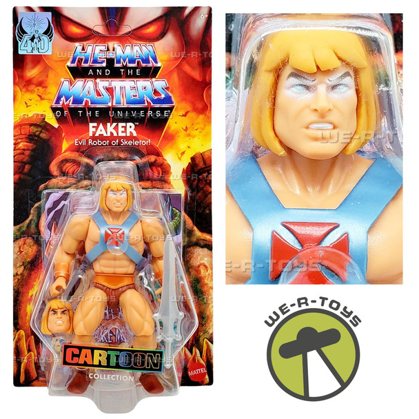 Masters of the Universe Cartoon Collection Faker Action Figure 2024 Mattel JBM82