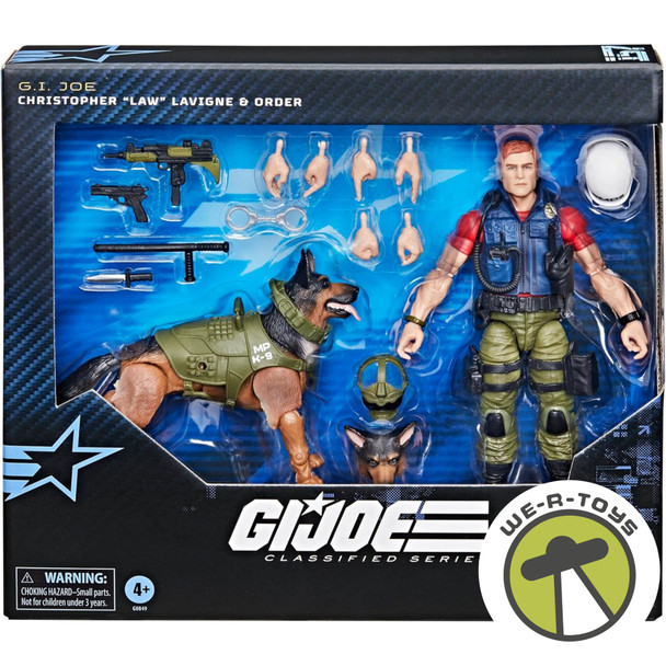 G.I. Joe Classified Series #157 Christopher Law Lavigne & Order Hasbro