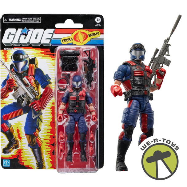 G.I. Joe Classified Series Retro Cardback Cobra Viper Action Figure Hasbro
