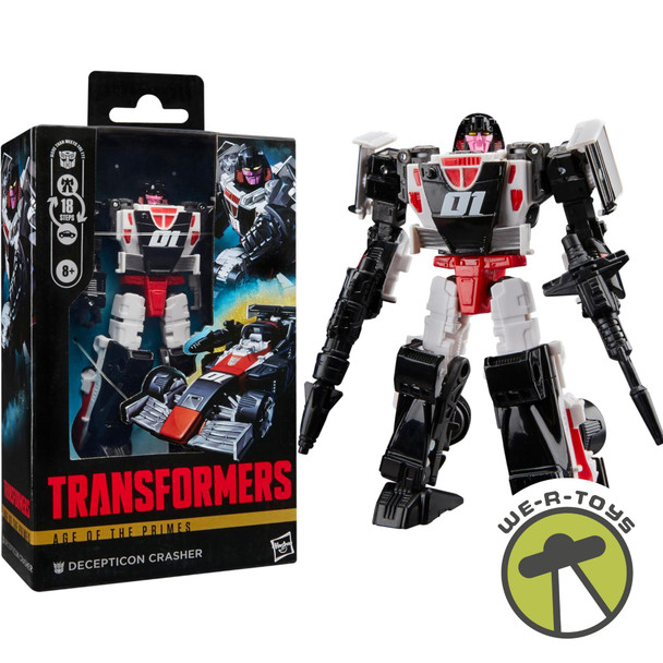Transformers Age of The Primes Deluxe Class Decepticon Crasher Hasbro