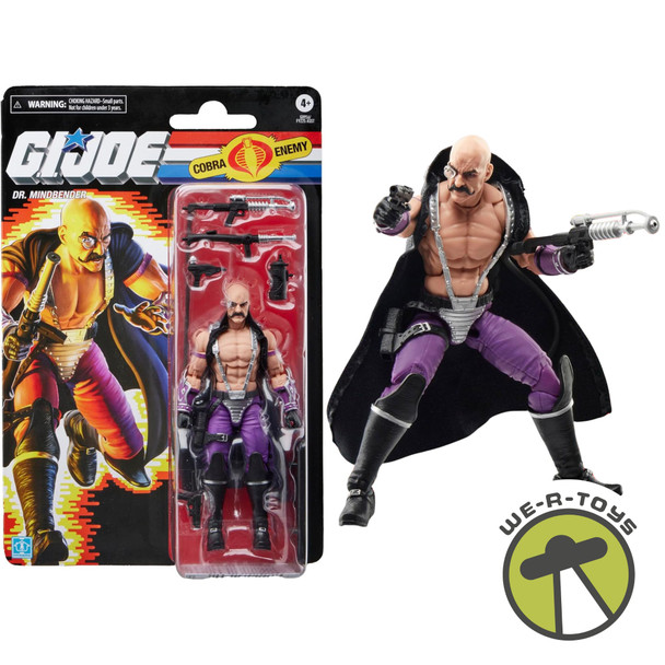 G.I. Joe Classified Series Retro Cardback Dr. Mindbender Hasbro