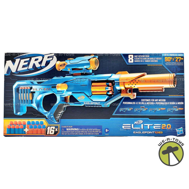 Nerf Elite 2.0 Eaglepoint RD-8 w/ Detachable Scope and Barrel 2021 Hasbro F0423
