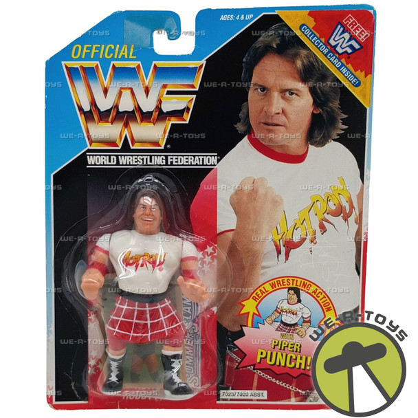 WWF World Wrestling Federation Rowdy Roddy Piper Action Figure 1990 Hasbro New