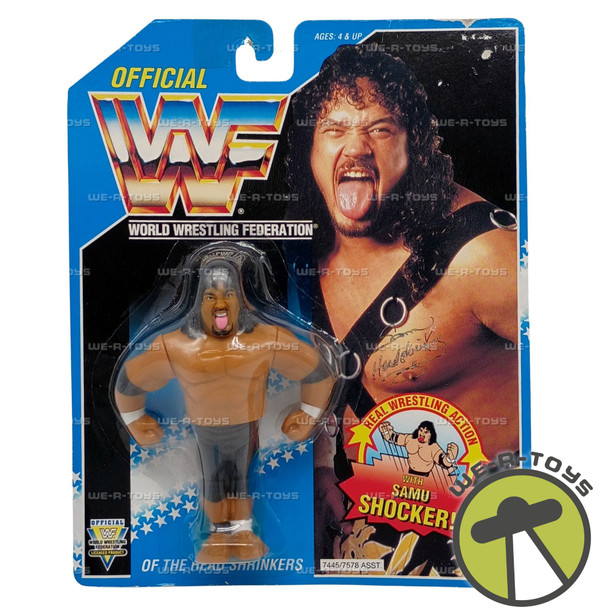 WWF World Wrestling Federation Samu Action Figure 1993 Hasbro New 7445