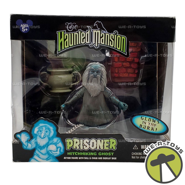 The Haunted Mansion Prisoner Hitchiking Ghost Action Figure Disney NEW