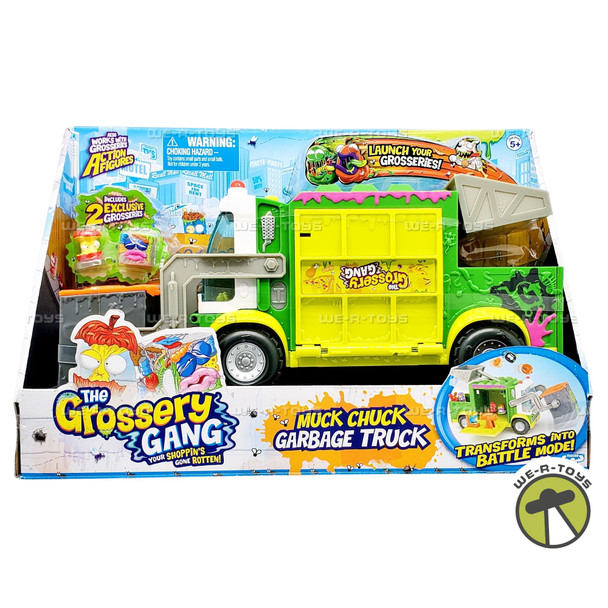 The Grossery Gang Muck Chuck Garbage Truck Moose Toys 69036