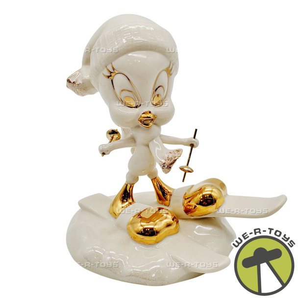Lenox Looney Toones Tweety Skiing 5.75" Statue 842680 NEW
