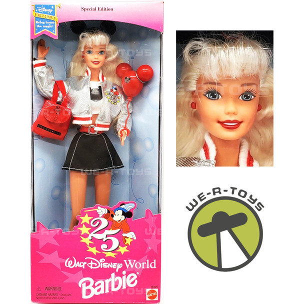 Walt Disney World Barbie Doll 25th Anniversary Special Edition 1996 Mattel 16525
