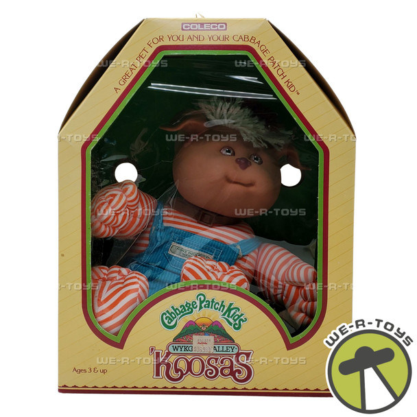 Cabbage Patch Kids Wykoosa Valley Koosas Dog Boy Doll No 4600 NEW