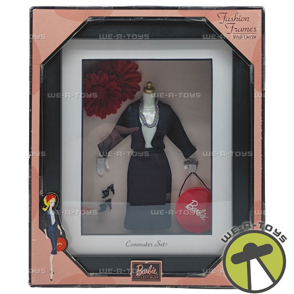 Barbie Fashion Frames Limited Edition Commuter Set Wall Decor 2003 Mattel New