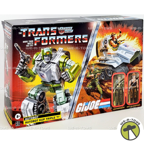 Transformers Collaborative G.I. Joe x Transformers Autobot Kup Triple T New 2024