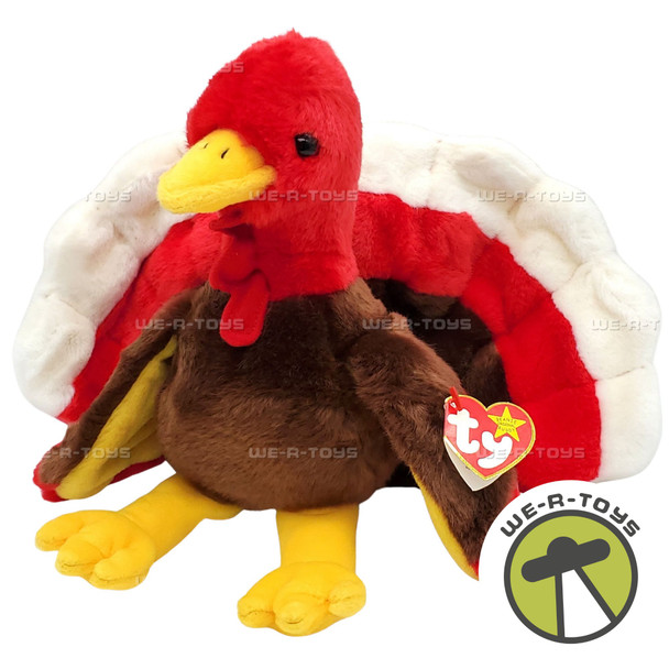 Ty Beanie Buddies Gobbles the Turkey Plush 1999