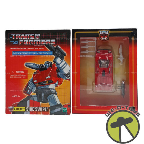 Transformers Commemorative Series VIII Autobot Side Swipe Action Figure New 2003