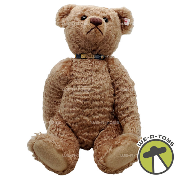 Steiff Mohair Teddy Bear Little Max Anniversary Plush with Bag No. 668289