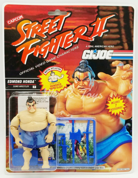 Street Fighter II GI Joe Edmond Honda Sumo Action Figure 1993 Capcom No. 81091