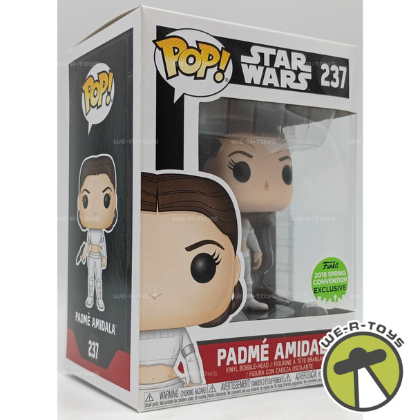 Funk POP! Star Wars Padme Amidala #237 Vinyl Figure 2018 Convention Exclusive